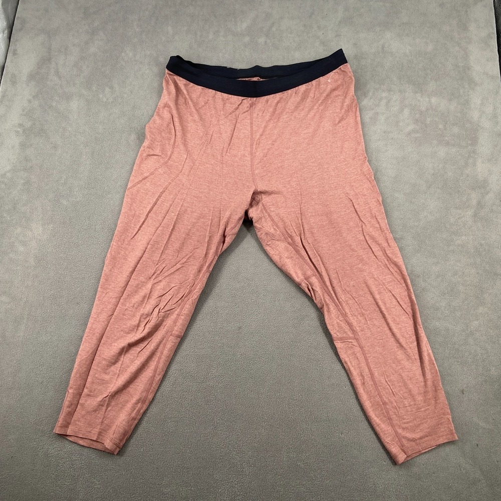 Columbia Sportswear Crop Leggings Womens 1X Peach High Rise Skinny Leg‎ Athletic